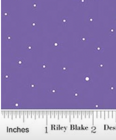 Dapple Dot Amethyst C640-AMETHYST Riley Blake Half Yard