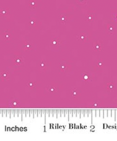 Dapple Dot Passion C640-PASSION Riley Blake Half Yard