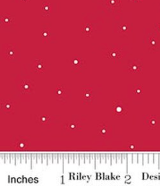 Dapple Dot Jazzberry C640-JAZZBERRY Riley Blake Half Yard