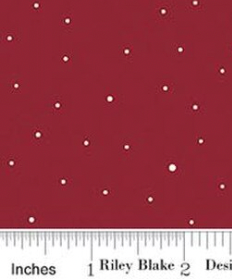 Dapple Dot Dahlia C640-DAHLIA Riley Blake Half Yard
