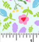 Little Ladies Giggle Garden Sky A-10506-LB Tami Jones Andover Half Yard