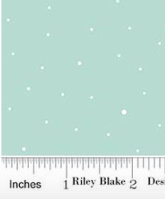 Dapple Dot Songbird C640-SONGBIRD Riley Blake Half Yard