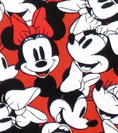 Minnie Mouse Disney 85271010 Camelot Half Yard