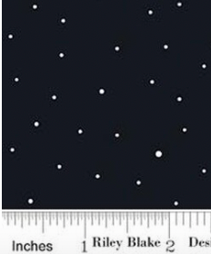 Dapple Dot Licorice C640-LICORICE Riley Blake Half Yard