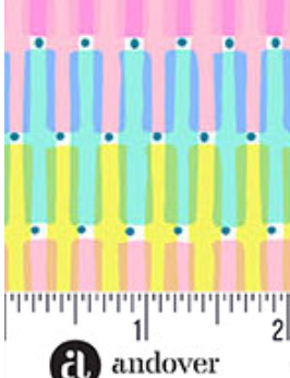 Color Pop Playground A-1700-L Shelved Candy KP Creates Andover Half Yard