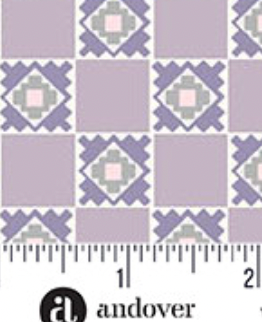 Friday Night A-1562-P Serviette Heather Karen Lewis Andover 15 Yard Bolt