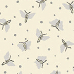 Frond A-483-L Butterfly Cream Andover 15 Yard Bolt