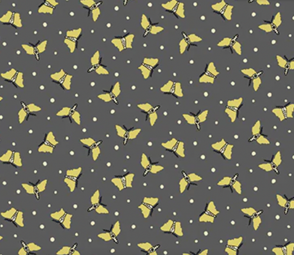 Frond A-483-C Butterfly Gray Andover 15 Yard Bolt