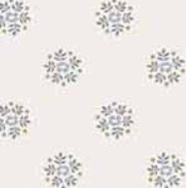 Petit Point A-540-C Flower Circles Gray Andover 15 Yard Bolt