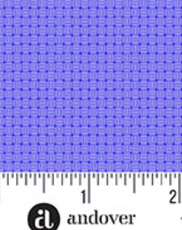Cross Stitch Texture II A-806-B3 Cornflower Andover Half Yard