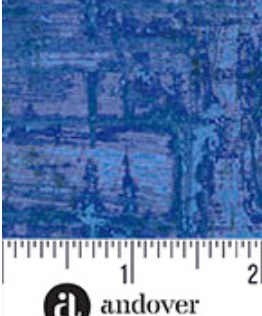 Nitty Gritty A-1434-B1 Lapis Jordan Fabrics Andover Half Yard
