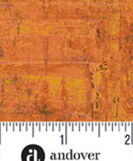 Nitty Gritty A-1434-LO Nectarine Jordan Fabrics Andover Half Yard