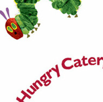 The VHC Classics A-7762-G The Very Hungry Caterpillar Green Andover Half Yard