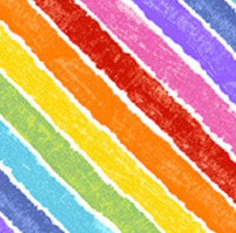 The VHC - In The Garden A-9831-L Rainbow Fancy Day Andover Half Yard