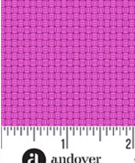 Cross Stitch Texture II A-806-E2 Magenta Andover Half Yard