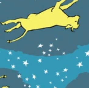 Goodnight Moon 227869 Over the Moon Cloud9 Half Yard