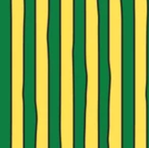 Goodnight Moon 229227 Stripe Yellow/Green Cloud9 Half Yard