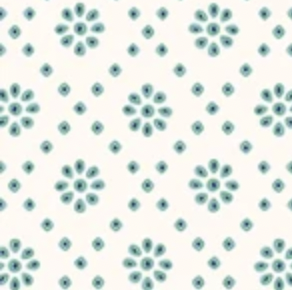 Summers End 229750 Blossom Eyelet Ivory/Green Cloud9 Half Yard