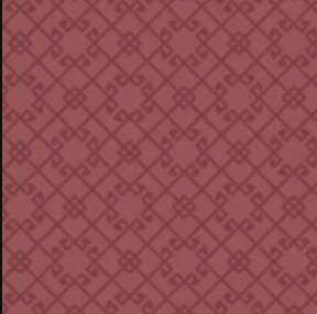 Liberty 229947 Ember Trellis Red Cloud9 Half Yard