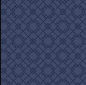 Liberty 229946 Midnight Trellis Blue Cloud9 Half Yard