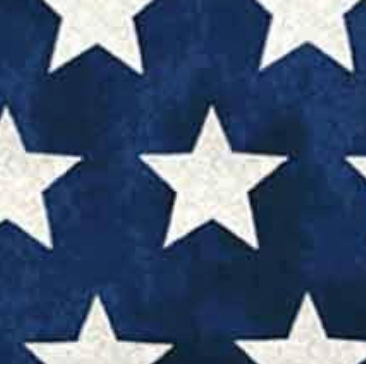 All-American Christmas 55279-4 Star Bright Blue Windham Half Yard