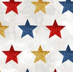 All-American Christmas 55279-1 Star Bright Multi Windham Half Yard