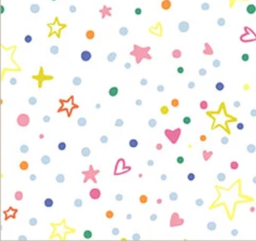 Rainbow Vale 55053-5 Confetti Sparkle Cloud Windham Half Yard