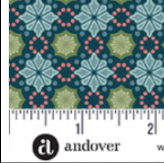 Sparrow Falls Seed Deep Prussian A-10386-B Michael Nardi Andover Half Yard