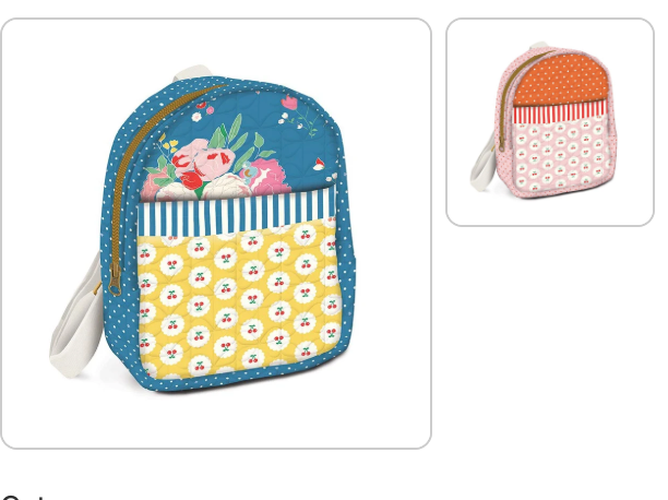 Cotton Nook P17979­-PANEL Backpack Panel Riley Blake 148P