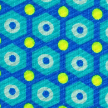 Petit Pan Mikko Blue Poplin 864 Half Yard x 60"