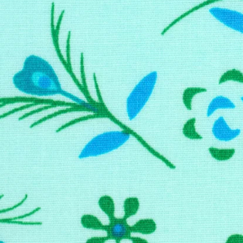 Petit Pan Gitane Opaline Blue Poplin 897 Half Yard x 60"