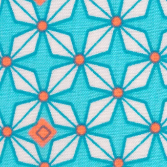 Helium Azure Poplin Petit Pan 12A - 54" X Half Yard