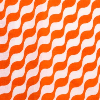 Kifkif Orange 554 Poplin Petit Pan Half Yard