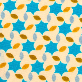 Petit Pan Moussem Blue Poplin 541 Half Yard x 60"