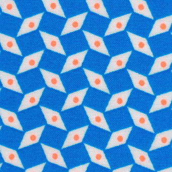 Petit Pan Pépin Blue Poplin 475 Half Yard x 60"