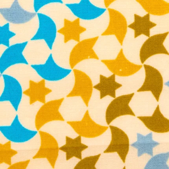 Zellige Blue Poplin 529 Petit Pan Half Yard