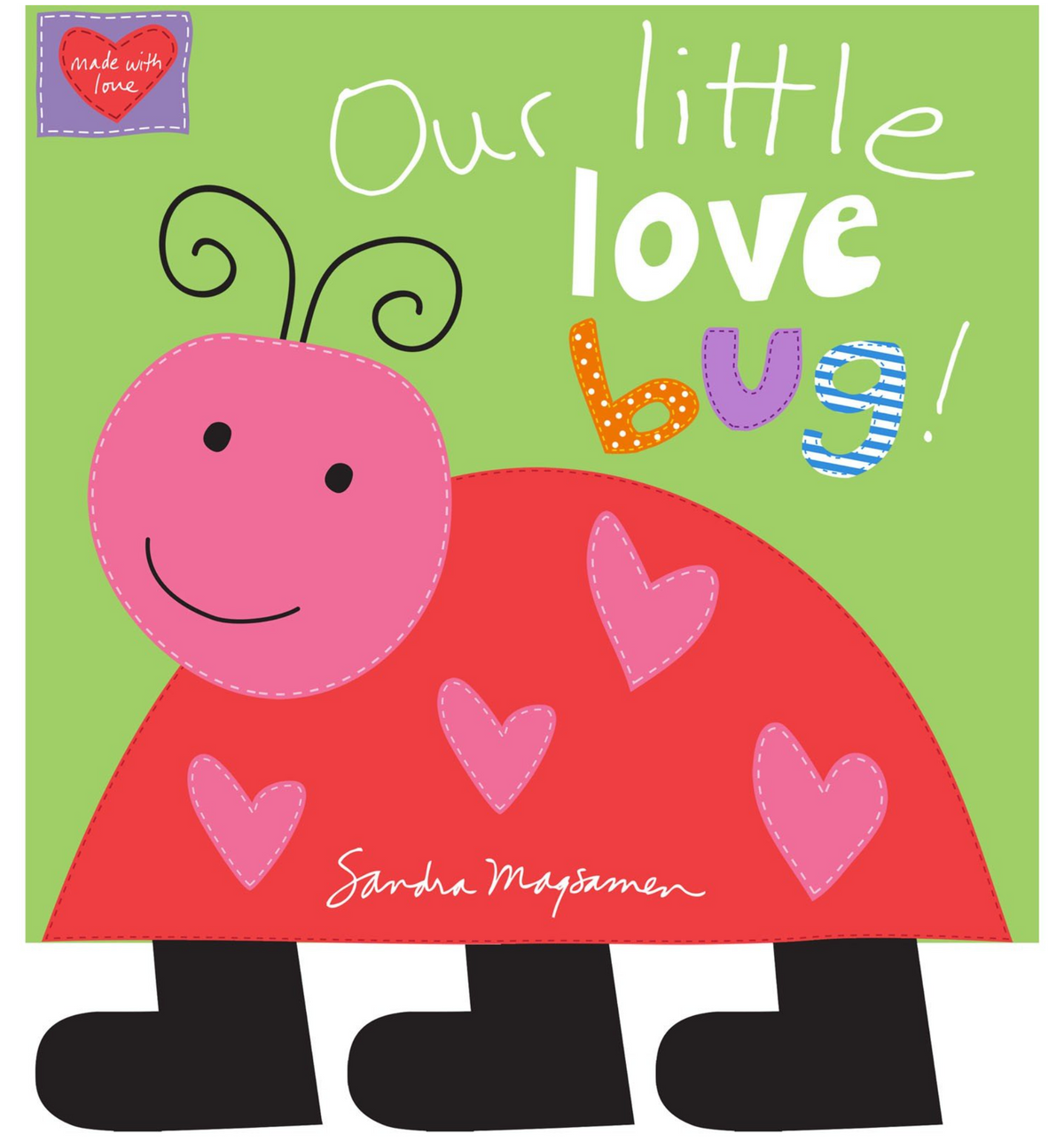 Our Little Love Bug Book Panel 3372P Soft Book Panel StuidioE  1yd panel