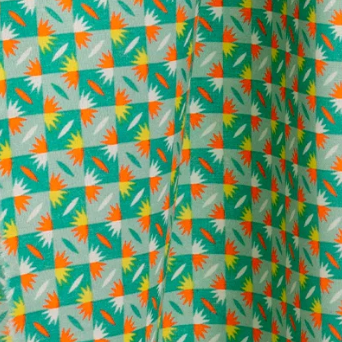 Petit Pan Sunset Emerald Poplin 848 Half Yard x 60"