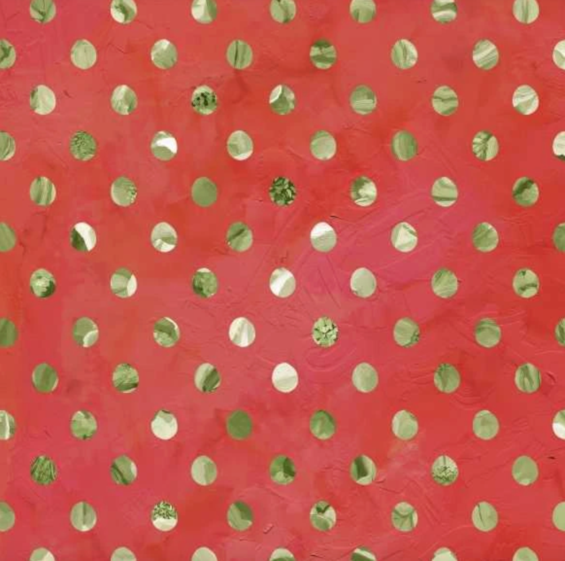 Holly Woods Shaded Dots 9238-83 Coral Studio E Half Yard