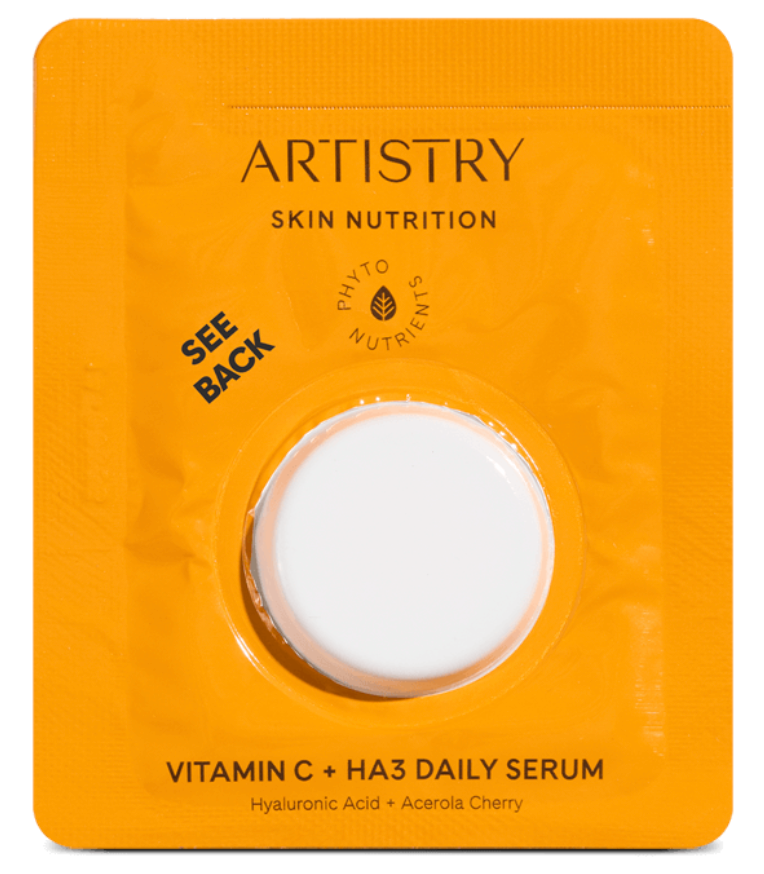Vitamin C + HA3 Daily Serum Foil Samples Artistry Skin Nutrition™  2 pack!
