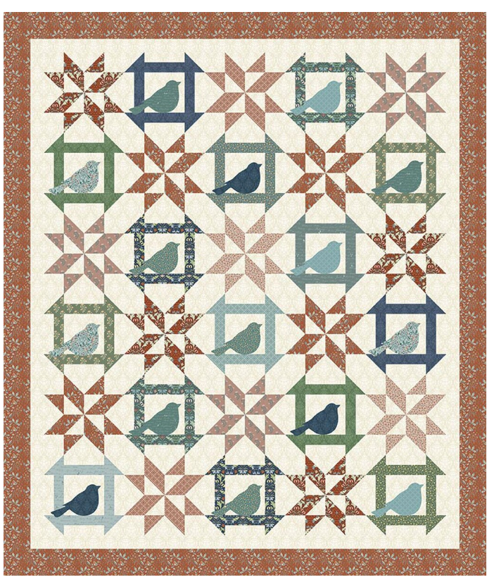 Amanda Niederhauser Bluebird Quilt Pattern
