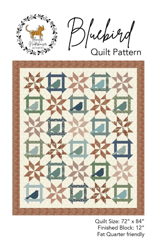 Amanda Niederhauser Bluebird Quilt Pattern