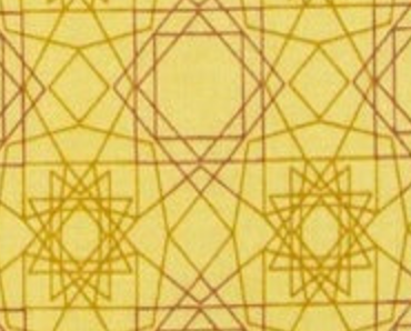 Astrologika Eye Candy Quilts Rattan Spring Green Andover A-381-V By the Half Yard