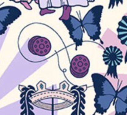 Oracle by Eye Candy Quilts A-231 -L Light Orchid Andover Fabrics