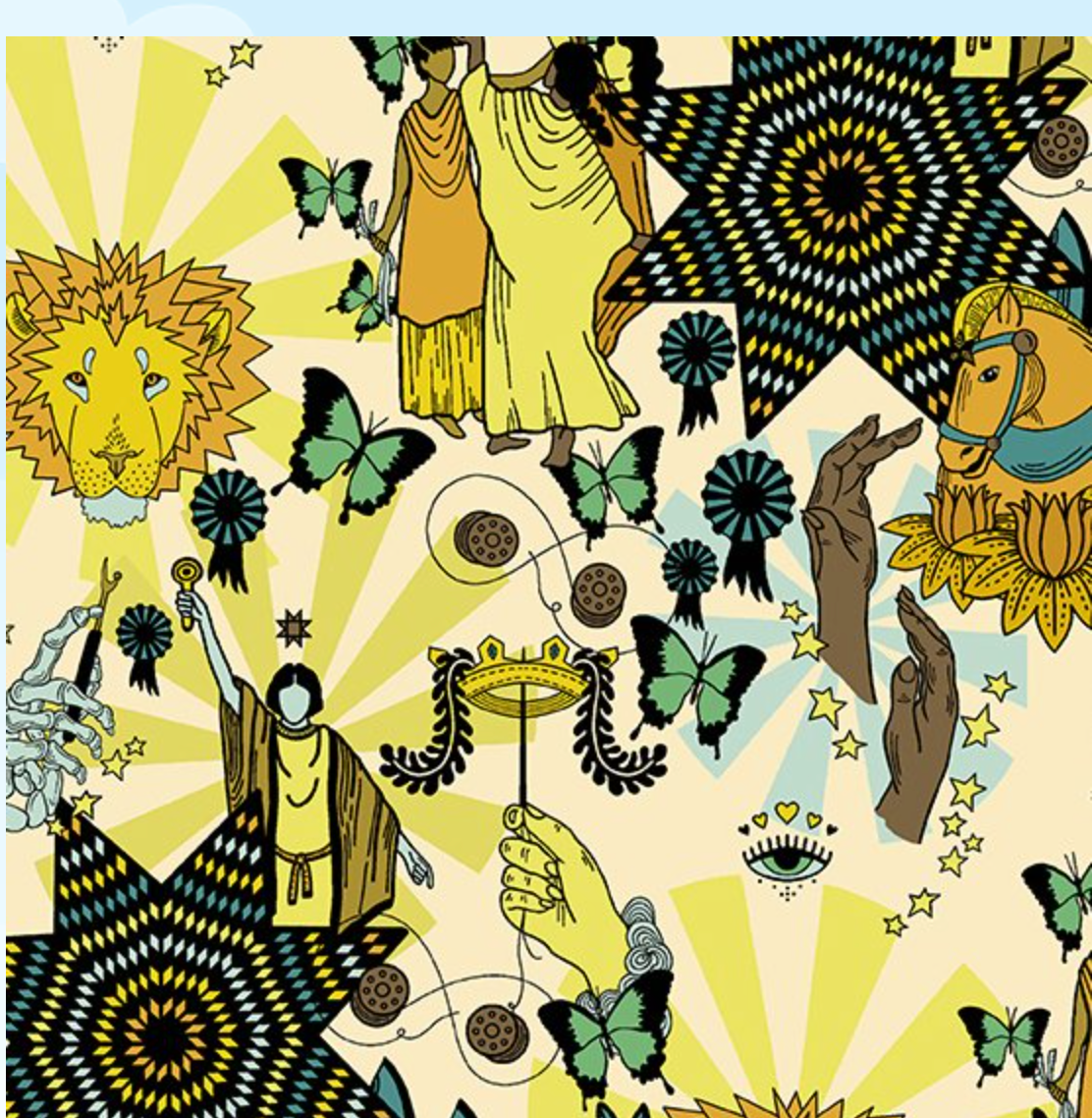 Oracle by Eye Candy Quilts A-231-N Sunshine