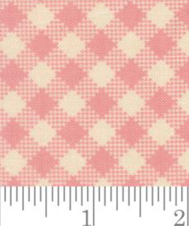 My Secret Garden Gingham 20987 36 Blossom Moda Half Yard