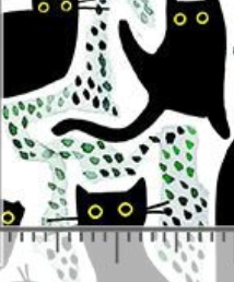 Catwalk Cattitude STELLA-DLW3783 MULTI Dear Stella Half Yard