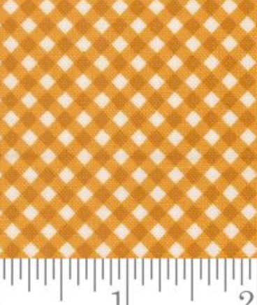 Birch and Willow Gingham Golden 37726 12 Sherri & Chelsi Moda Half Yard