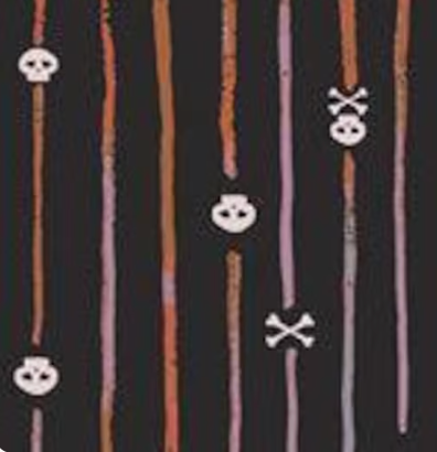 Eerie Spooky Trails EER31003 Katarina Roccella Art Gallery Half Yard