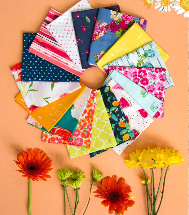 Floralish Petunia Garden Treillage FSH-17408 Katarina Roccella Art Gallery Half Yard